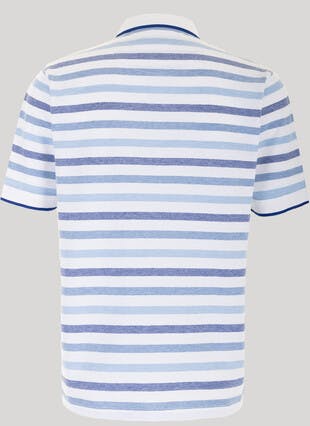 Cotton Striped Polo Shirt
