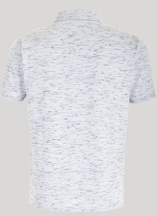 Cotton Space Dye Polo Shirt