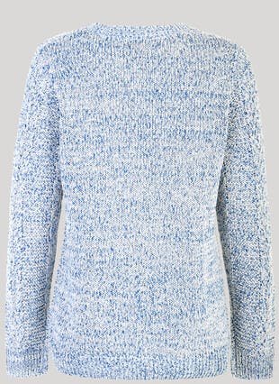 Cotton Rich Cable Knit Jumper