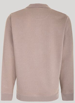 Cotton Rich Polo Sweatshirt
