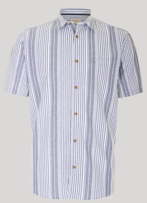 Pure Cotton Stripe Shirt