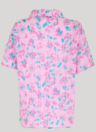 Cotton Rich Printed Blouse