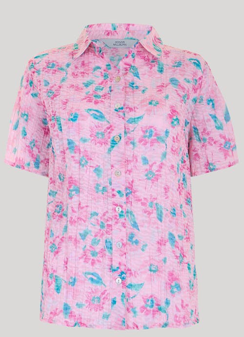 Cotton Rich Printed Blouse