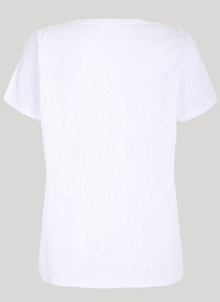 Cotton Blend Printed T-Shirt