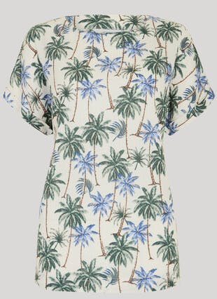 Waffle Texture T-Shirt