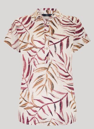 Soft Jersey Print Shirt