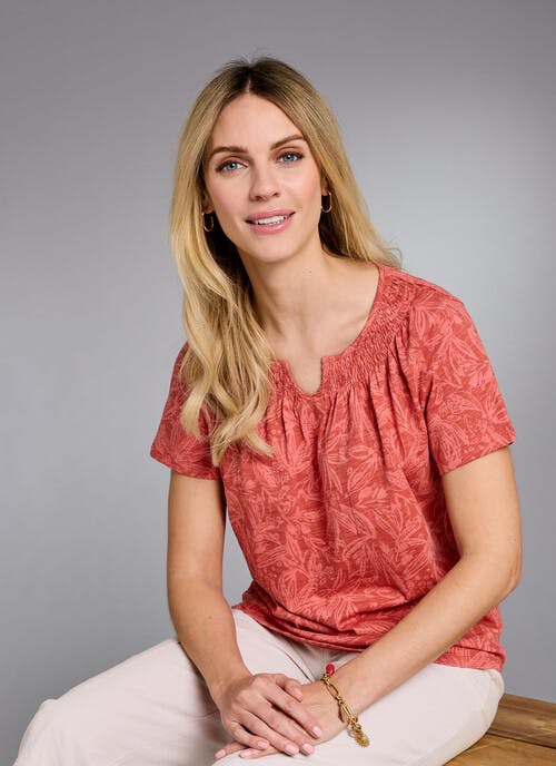 Pure Cotton Print T-Shirt 