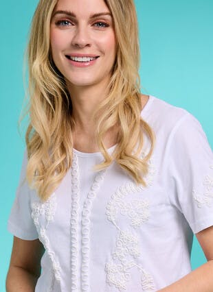 Pure Cotton Puff Print T-Shirt