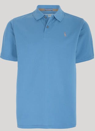 Cotton Pique Polo Shirt