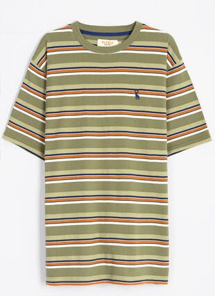 Cotton Striped T-Shirt