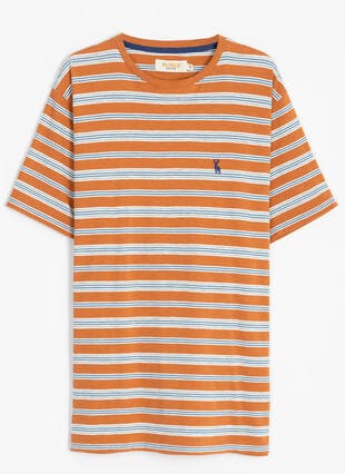 Cotton Striped T-Shirt