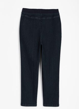 Comfort Waist Cropped Pull On Jegging