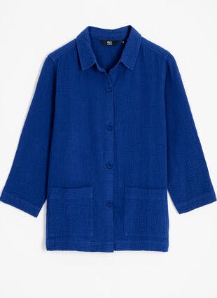 Pure Cotton Double Cloth Jacket