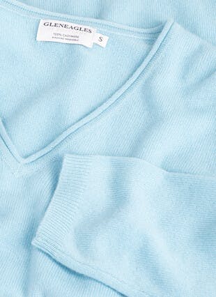 Cashmere V Neck Jumper