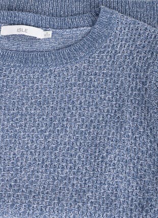 Textured Crew Neck Jumper