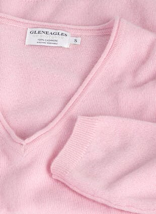 Cashmere V Neck Jumper