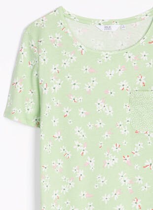 Pure Cotton Printed Nightdress