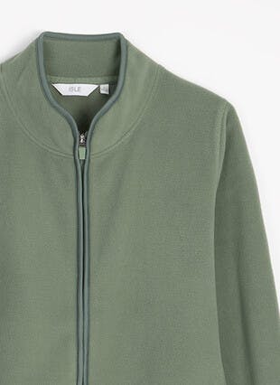 Fleece Funnel Neck Jacket