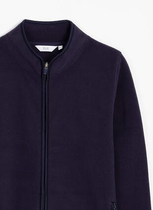 Fleece Funnel Neck Jacket