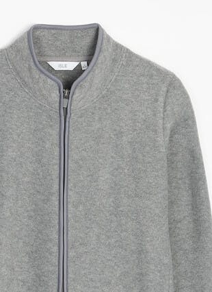 Fleece Funnel Neck Jacket