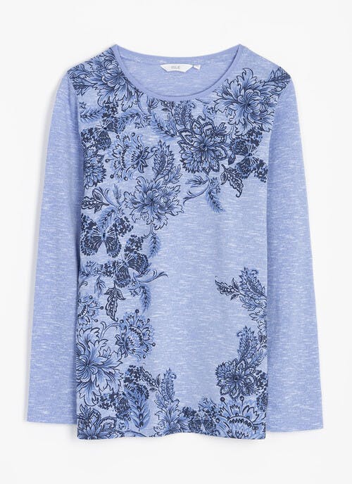 Embellished Jersey Top