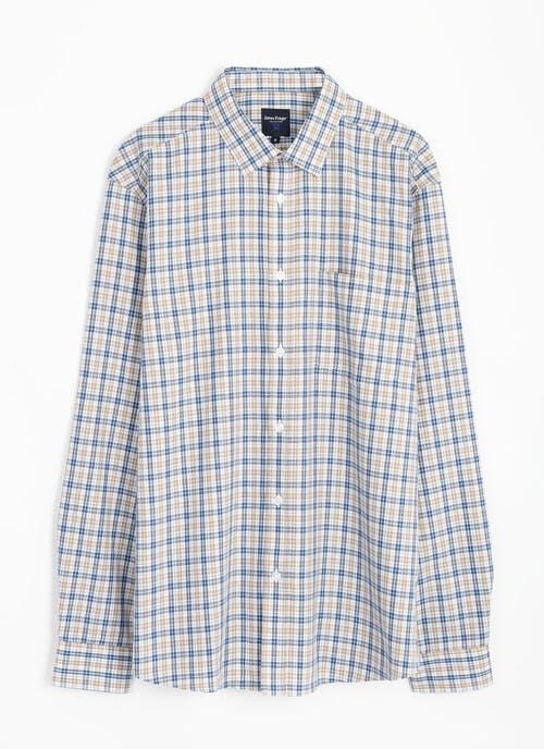 Easy Care Cotton Blend Long Sleeve Shirt