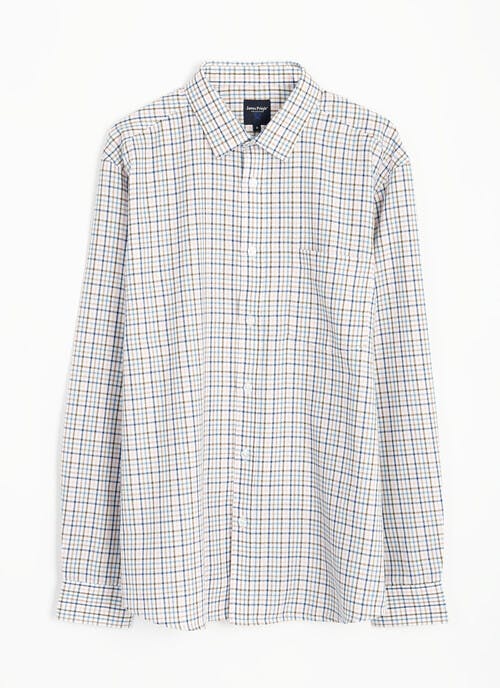 Easy Care Cotton Blend Long Sleeve Shirt