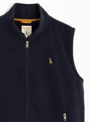Fleece Zip Up Gilet