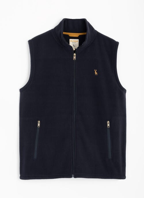 Fleece Zip Up Gilet