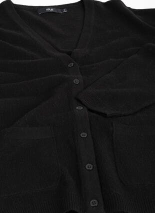 Merino Wool V Neck Cardigan