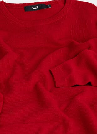 Merino Wool Crew Neck Jumper 