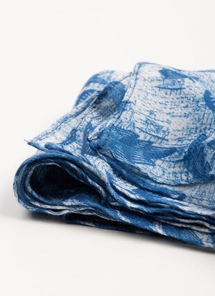 Lightweight Block Print Scarf 