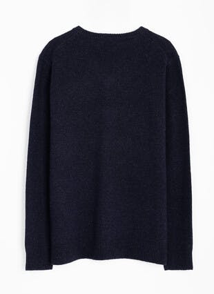 Lambswool V Neck Jumper