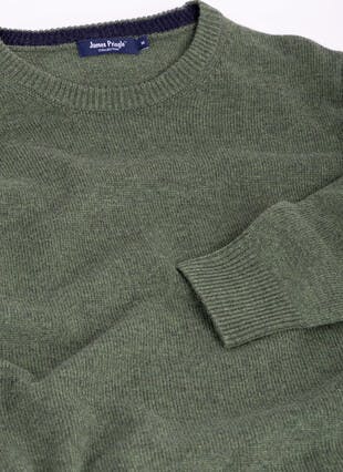 100% Lambswool Crew Neck Jumper