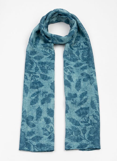 Lightweight Block Print Scarf 