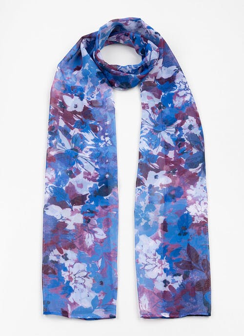 Lightweight Echo Leaf Scarf