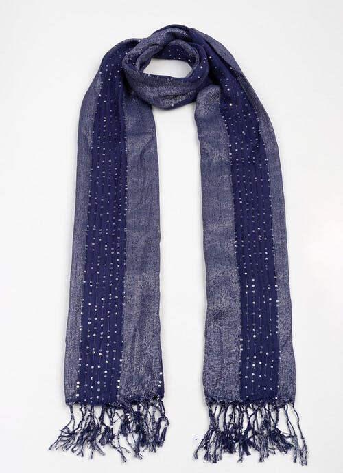 Sequin Sparkle Lurex Scarf 