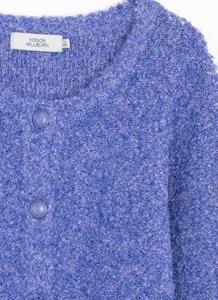 Textured Boucle Cardigan 