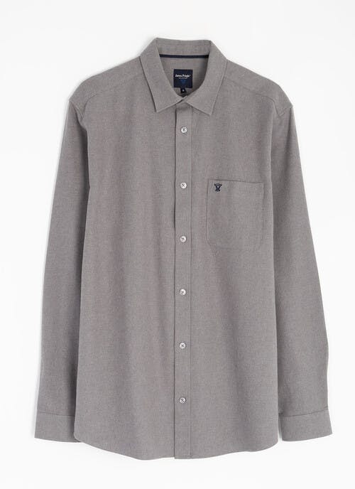 Pure Cotton Long Sleeve Twill Shirt
