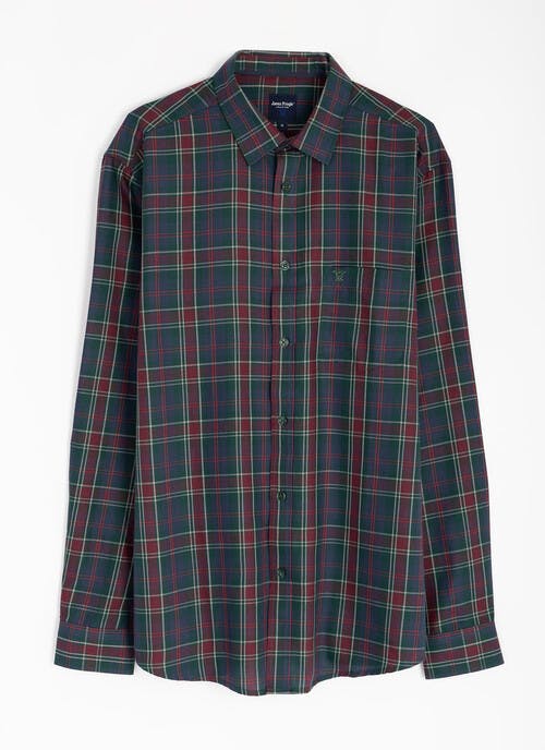 Easy Care Cotton Blend Long Sleeve Shirt