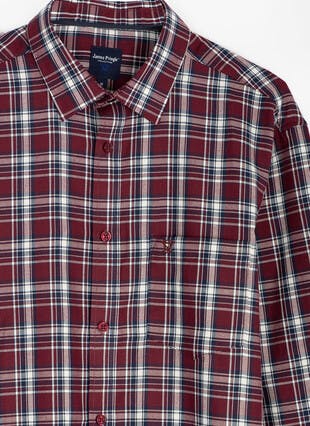 Easy Care Cotton Blend Long Sleeve Shirt