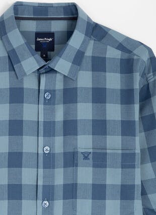 Easy Care Cotton Blend Long Sleeve Shirt