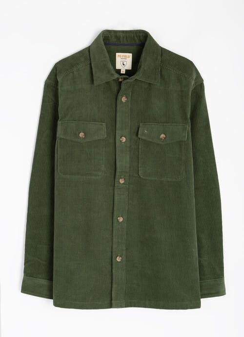 Pure Cotton Long Sleeve Corduroy Shirt