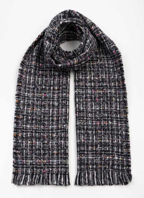 Woven Textured Lurex Scarf