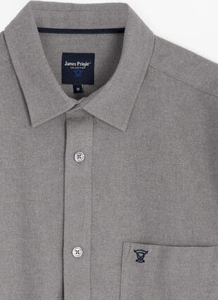 Pure Cotton Long Sleeve Twill Shirt