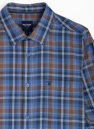 Easy Care Cotton Blend Long Sleeve Shirt