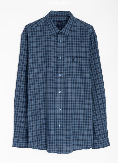 Easy Care Cotton Blend Long Sleeve Shirt