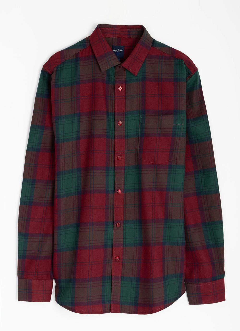 Lindsay Ancient Tartan Long Sleeve Button Shirt
