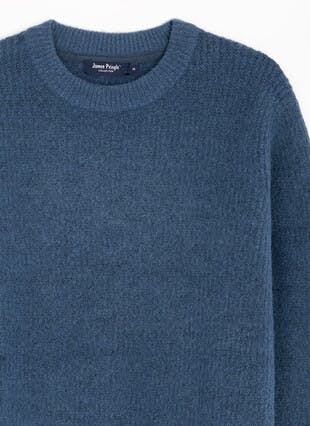 Supersoft With Wool Crew Neck Jumper