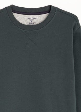 Cotton Rich Crew Neck Sweatshirt